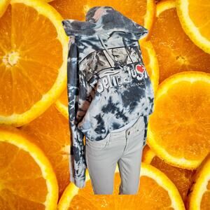 Chemistry Women's Tie Dye Tupac Shakur‎ Poetic Justice Pullover Hoodie Size XL